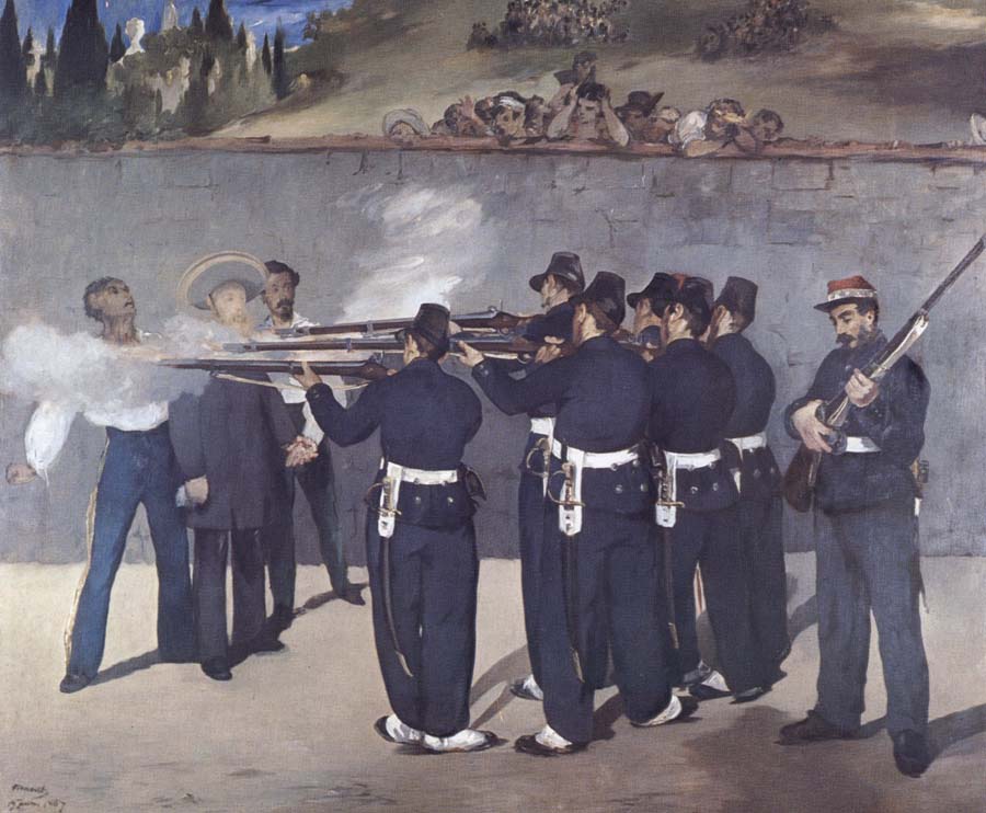 The execution of Emperor Maximiliaan